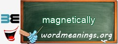 WordMeaning blackboard for magnetically